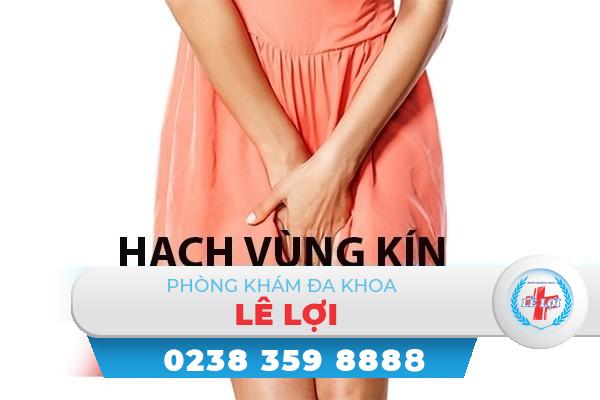 Nổi hạch vùng kín ở nữ giới là bị bệnh gì?